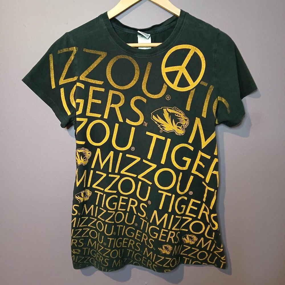 Missouri Tigers Mizzou T-Shirt‎ Juniors Size XL